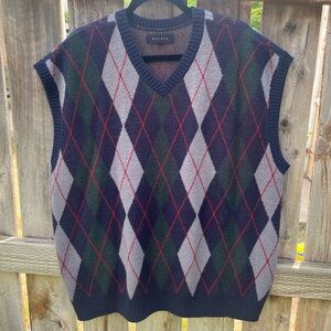 Pacsun Argyle Sweater Vest
